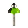 3/8&quot; x 1/4&quot; Shank Decorative Cove Professional Router Bit Recyclable Exchangeable